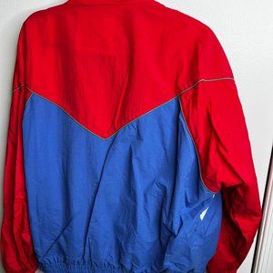 Two-Piece Vintage 80s 90s Izod Track Suit - Red, White, & (mostly) Blue